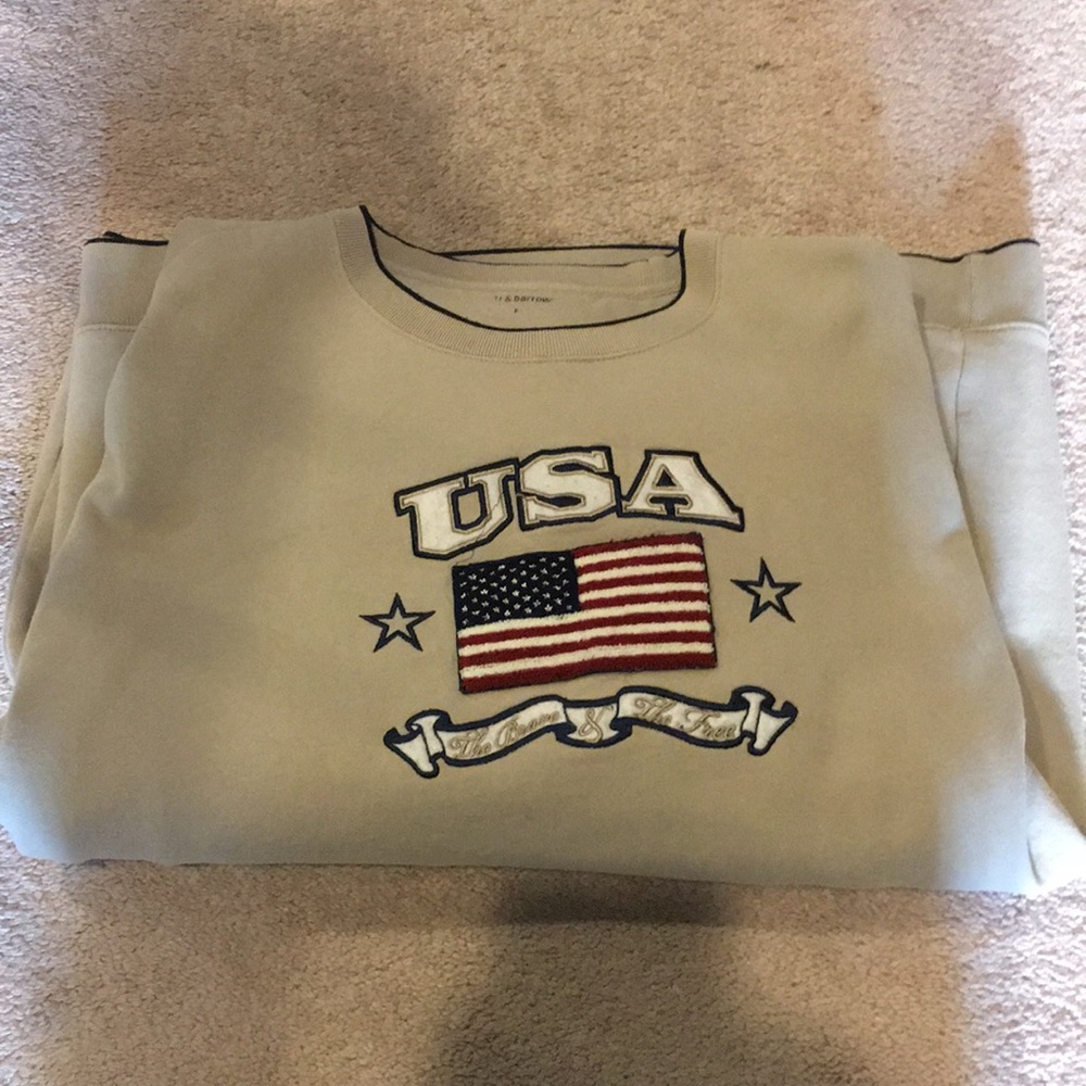USA crew neck